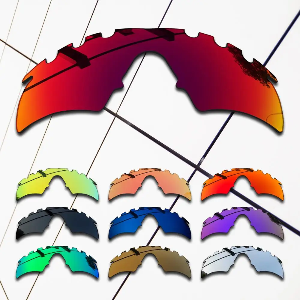 Wholesale E.O.S Polarized Replacement Lenses for Oakley M Frame Hybrid Vented Sunglasses - Varieties Colors