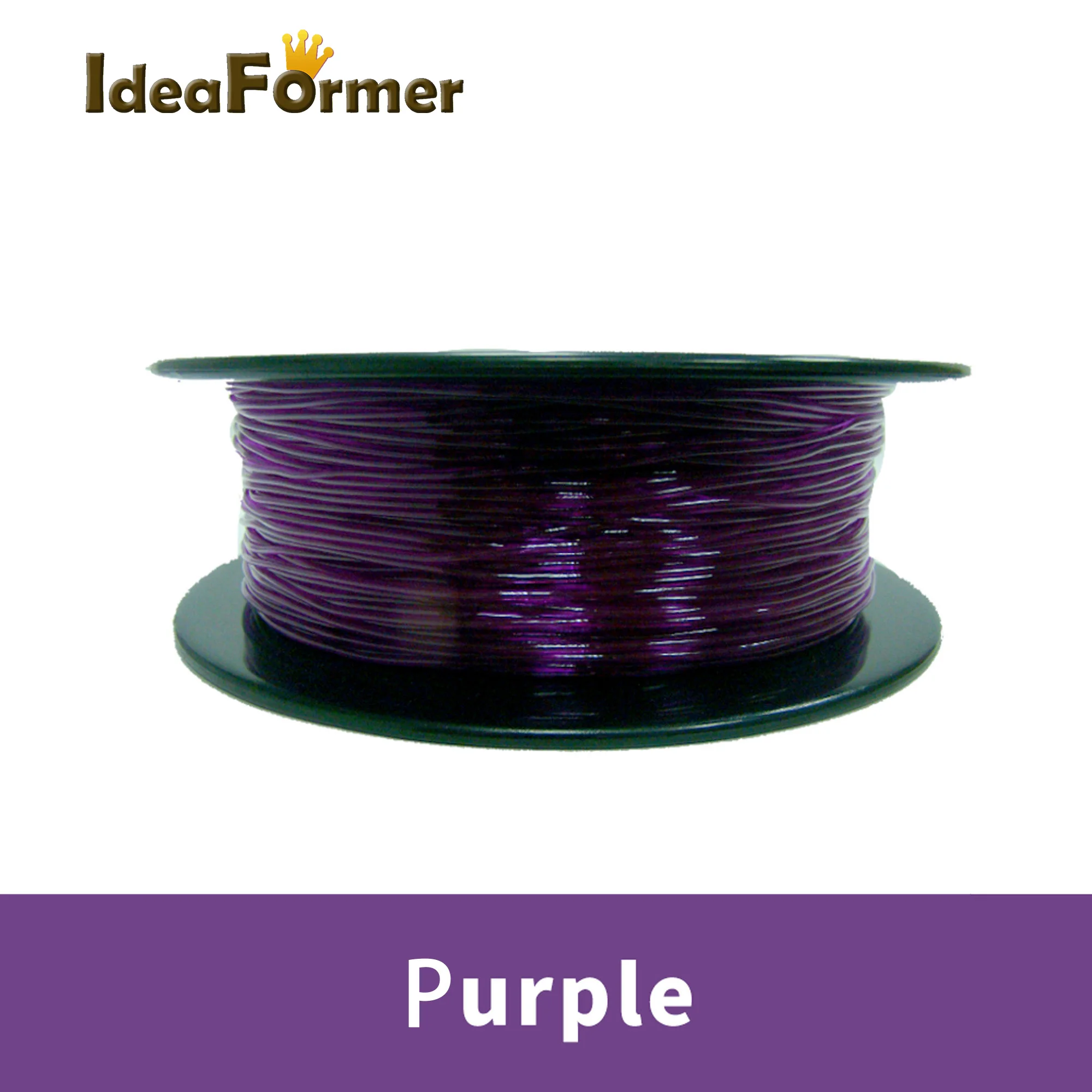 Purple Гибкая нить из ТПУ 1,75 мм 0,8 кг, Высококачественная Гибкая нить из ТПУ, высокопрочная нить для 3D принтера - Цвет: Purple