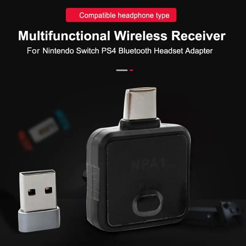 ALLOYSEED type-C, Usb, переключатель, Bluetooth, Usb для, переключатель, NS, PS4, игровая гарнитура, адаптер, конвертер