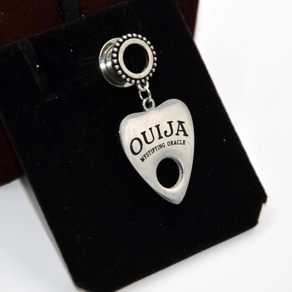 Ouija Пара OUIJA Ловец крыло болтающийся винт подходит ухо плоти тоннель Калибр пробки пирсинг, экспандер растяжки антикварные уха вес 8-16 мм - Окраска металла: Ouija