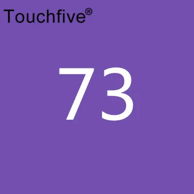 73 TOUCHFIVE опционально цвет соответствия искусство маркеры Кисть ручка эскиз на спиртовой основе маркеры двойная головка манга ручки для рисования товары для рукоделия - Цвет: 73