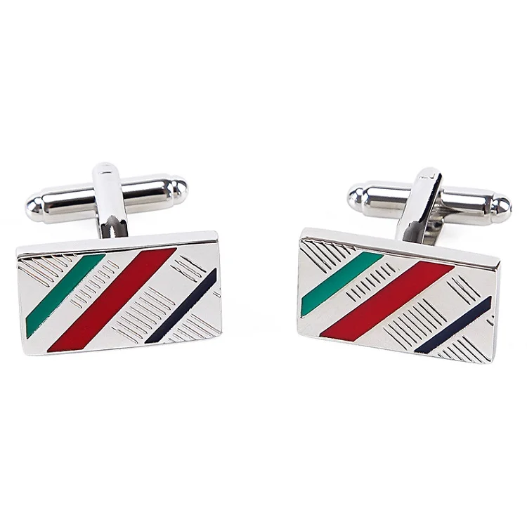 CL-018 cuff links Портной Смит полосы Проверьте Запонки Роскошные модные дизайн запонки 31 стиль мужские высококачественные запонки пуговицы для мужчин рубашка - Окраска металла: CL-018 cuff links