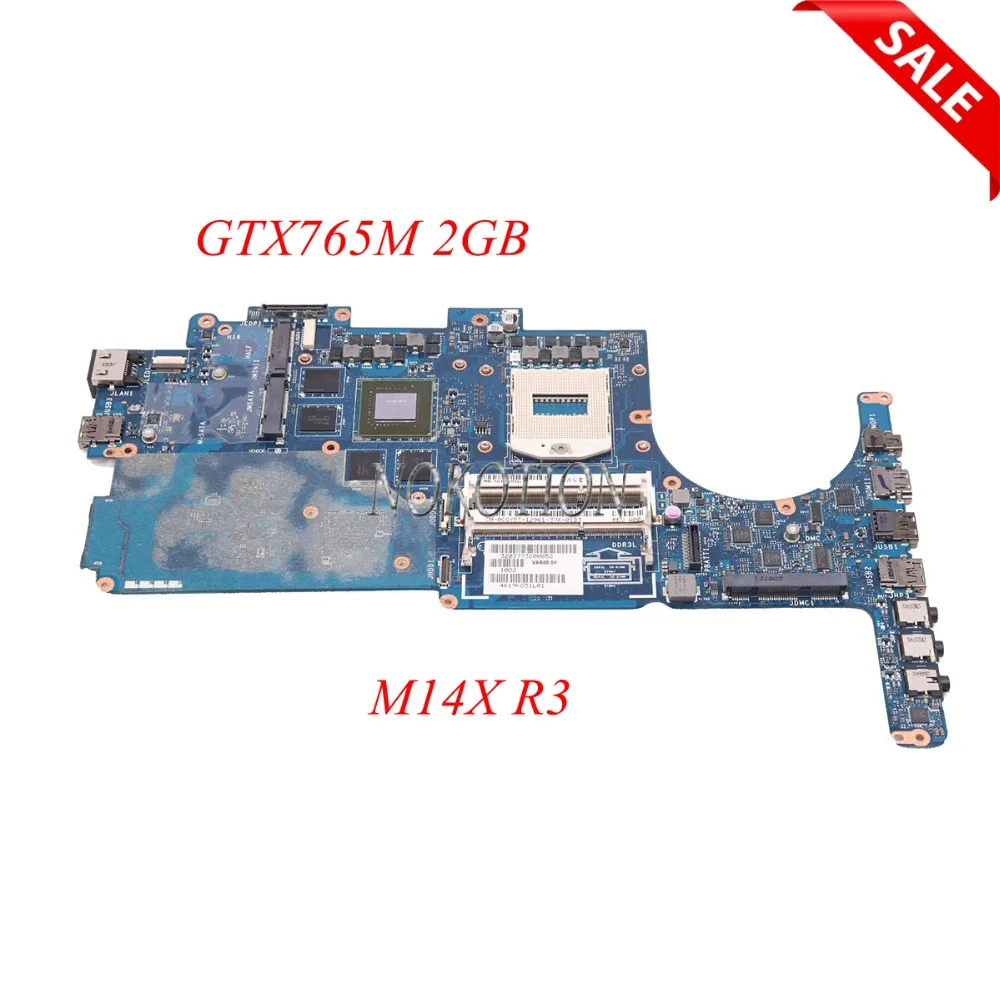 Материнская плата NOKOTION для ноутбука Dell Alienware M14X R3 CN 0CGYDT VAR00 системная GTX765M 2 Гб