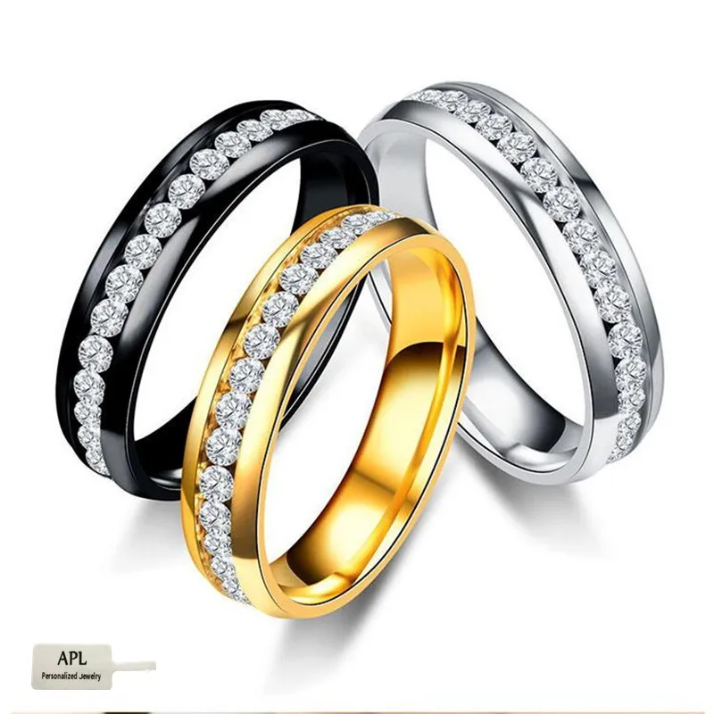 APL новинка модные ювелирные изделия для девушек нержавеющая сталь сверкающие