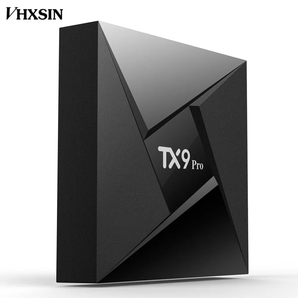 VHXSIN 2018 новейший ТВ-бокс TX9 Pro Android 7 1 Amlogic S912 Восьмиядерный двухдиапазонный WiFi 3G RAM 32G