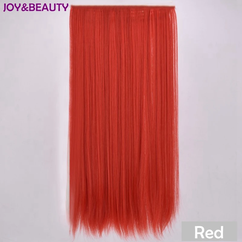 JOY & BEAUTY 5 зажимов 24 дюйма 60 см 100 г высокотемпературные волокнистые волосы для