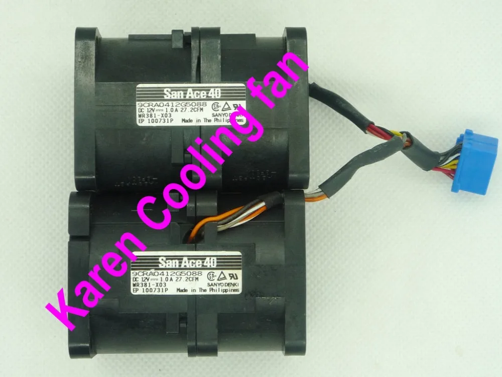 SANYO 4CM 9CRA0412G5088 WR381 X03 4056 12V 1.0A охлаждающий вентилятор|cooling fan|cooling fan 12v12v cooling |