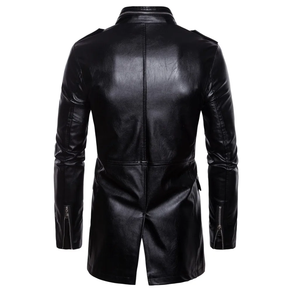 Мужская мотоциклетная куртка из свиной шкуры Классическая ветрозащитная