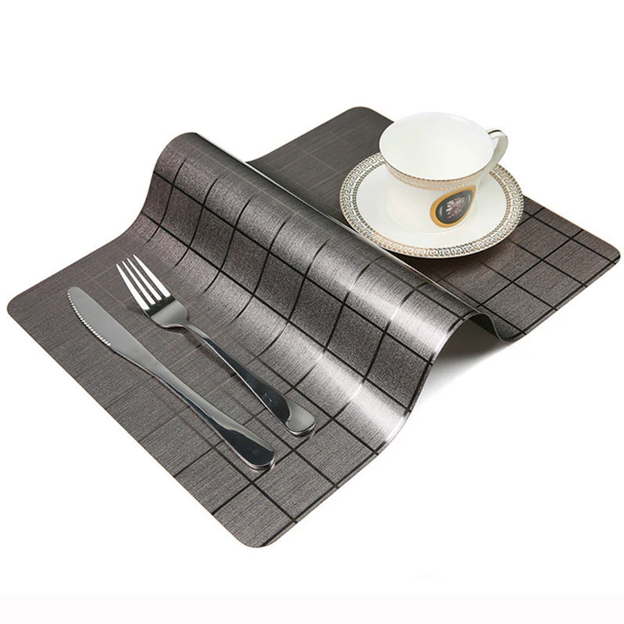 Водостойкие ПВХ пластиковые подставки для тарелок скатерть изоляционный коврик