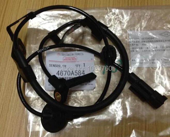 

Free shipping New Rear Right ABS Wheel Speed Sensor for Mitsubishi Outlander 4WD Lancer 4WD ASX 4WD 07-12 4670A584