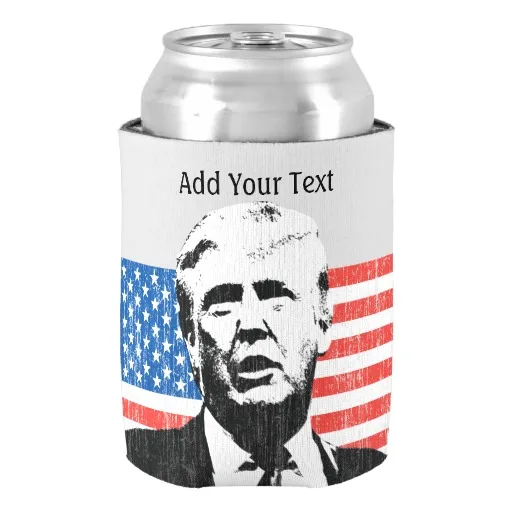 Дональд Трамп американский флаг пользовательский текст может охладить домашний