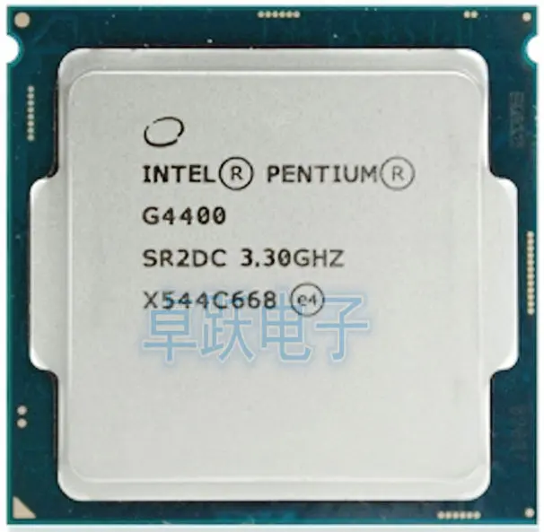 Процессор Intel Pentium G4400 g4400 3 Мб Кэш 3,3 ГГц LGA1151 двухъядерный Настольный ПК процессор