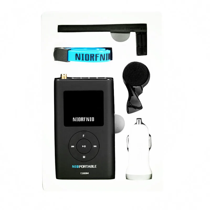 Портативный передатчик NIORFNIO для MP3 радиовещания 0 3 Вт с малой выходной мощностью |