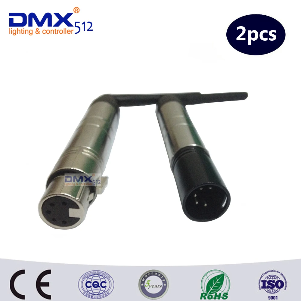 

Colornie XLR 5pin Wireless DMX512 1pcs Transmitter and 1pcs Receiver For DJ Stage lighting