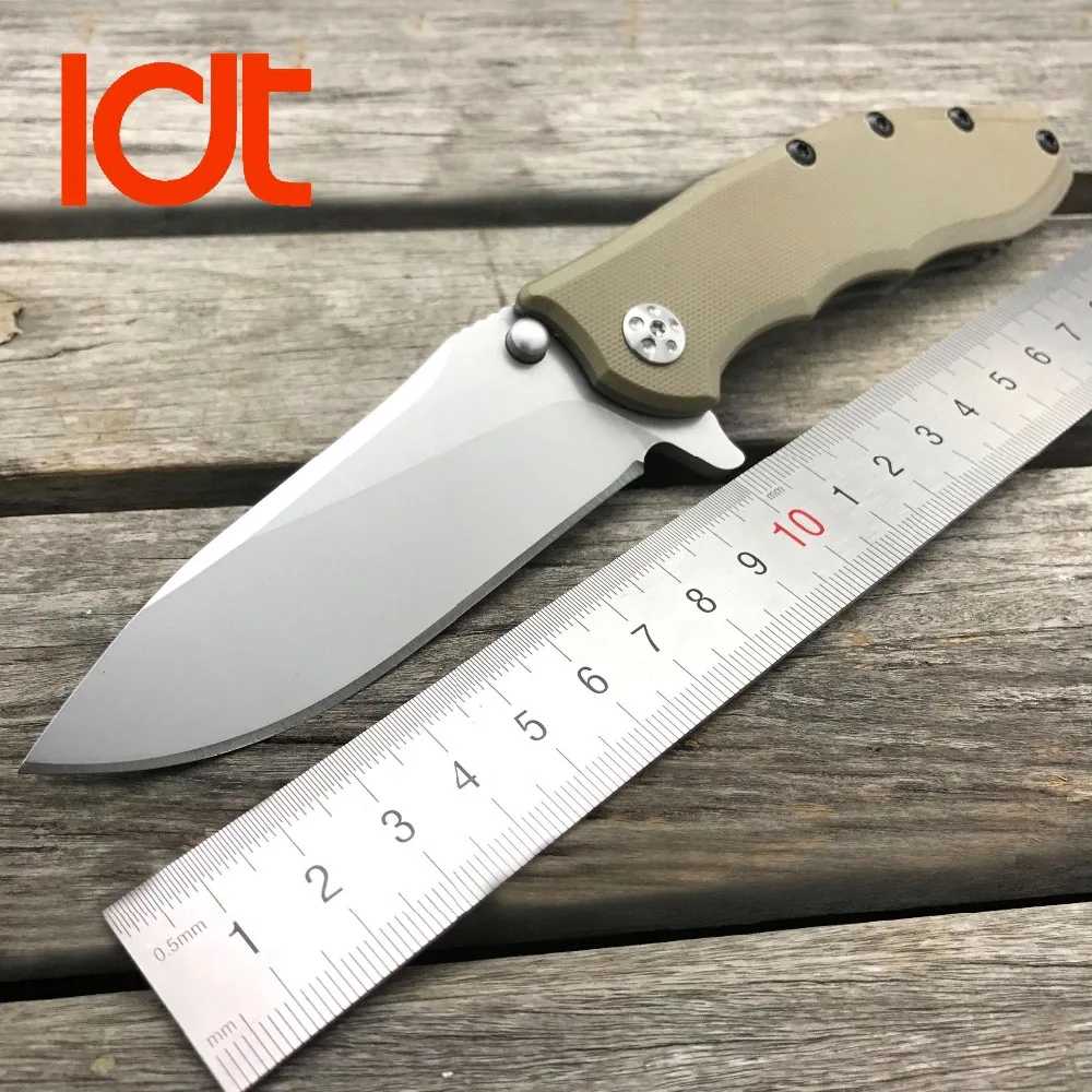 Нож для выживания LDT 0562 CF лезвие ELMAX G10 титанизирующая ручка шариковый подшипник