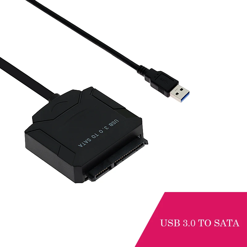 Адаптер питания USB 3 0 на SATA для 5 дюймового жесткого диска 2 дюйма SSD с адаптером 12 В