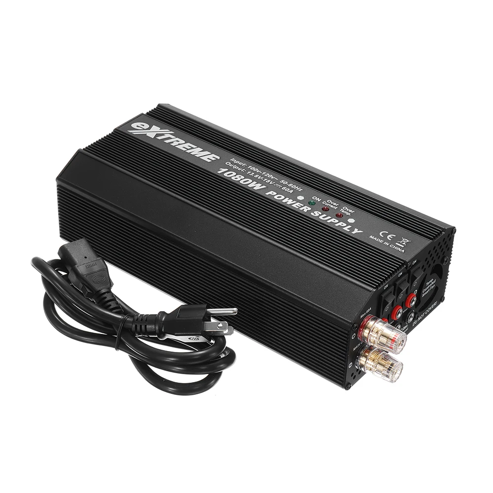 Высокая производительность SKYRC Экстремальный PSU 1080 Вт 18 в 60А адаптер питания портативный вентилятор охлаждения для ISDT T8 i зарядное устройство X6 308 4010 зарядное устройство