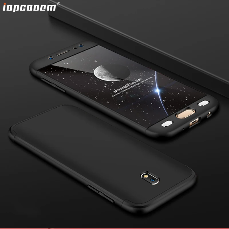Чехол с полным покрытием 360 градусов для Samsung Galaxy J7 J5 J3 2017 J730 тонкий жесткий
