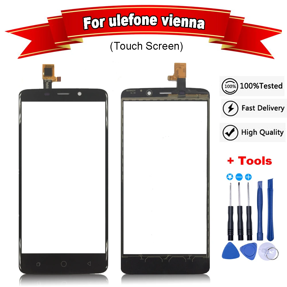 Сенсорный экран 5 дюйма для Ulefone Vienna отличные запчасти ремонта сенсорная панель +