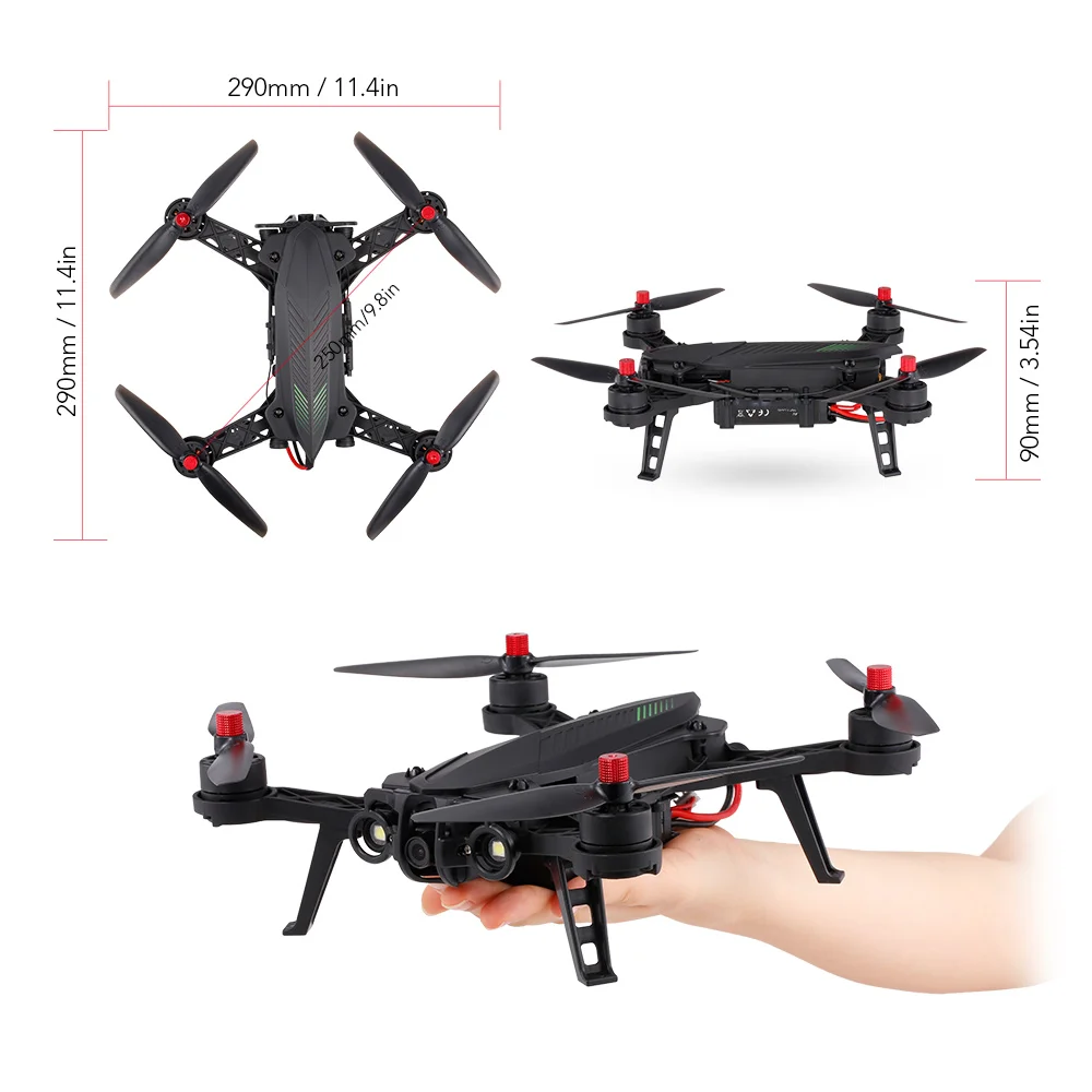 MJX Bugs 6 B6 + G3 очки 720P камера Дрон 5 8G FPV 250 мм высокоскоростной бесщеточный гоночный