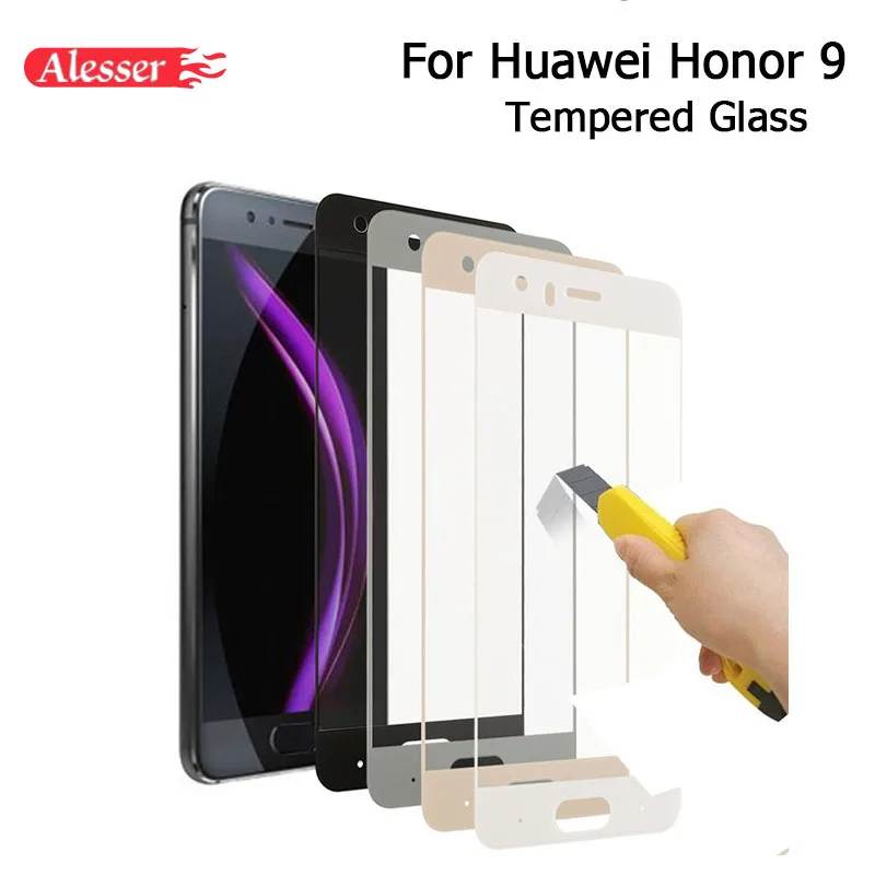 Alesser для huawei Honor 9 Премиум Закаленное стекло пленка устойчивая к царапинам