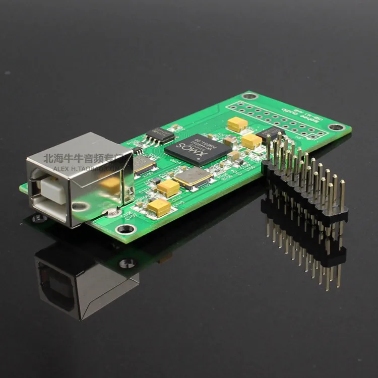 Новый асинхронный USB-модуль LeeHee XL1 XMOS U8 I2S выход DSD PCM обновление DAC | Электроника