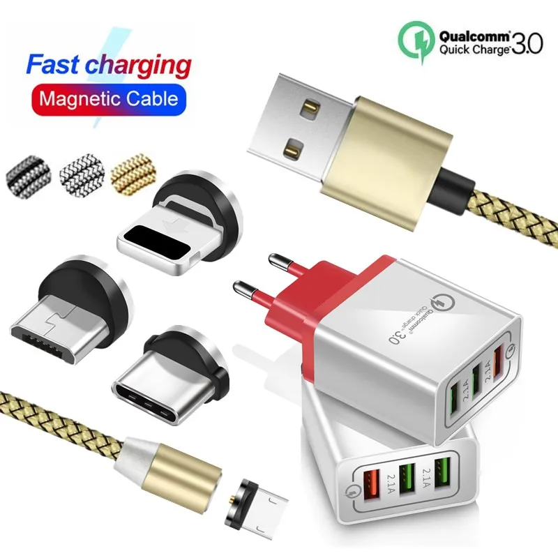 Быстрое зарядное устройство 3 0 USB для iPhone 7 8 PLUS XS MAX XR X Xiaomi huawei samsung htc 19 U12 U11 Life U19e