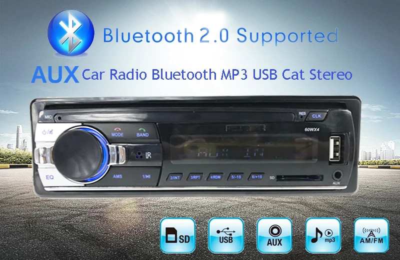 FM AM AUX DAB+ Bluetooth USB SD слот для карты радио кассетный плеер 1 DIN RDS ЖК-дисплей автомобильный аудио mp3-плеер Авторадио автомобильное радио