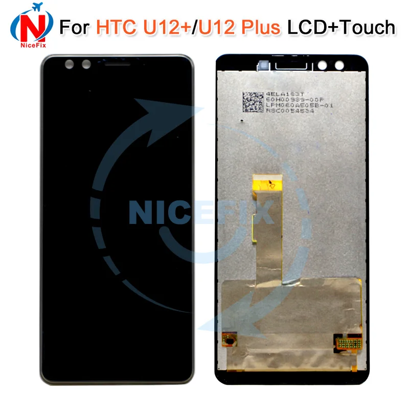 6 0 &quotдля HTC U12 + Plus ЖК дисплей дигитайзер сенсорного экрана в сборе для дисплей|glass