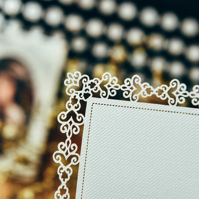 KSCRAFT винтажная элегантная кружевная фигурная бумага Doilies для бумага для скрапбукинга изготовление карточек