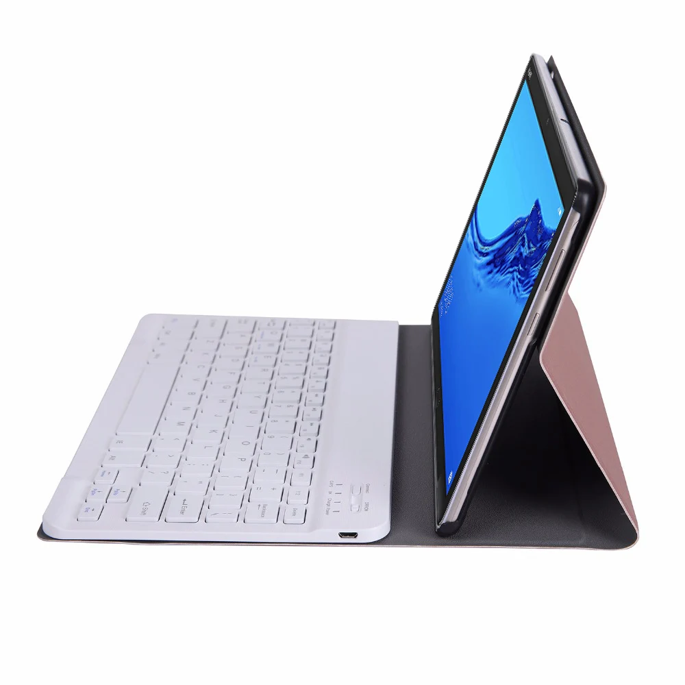 Bluetooth клавиатура чехол для Huawei Mediapad M5 Lite 10 1 BAH2-W09 BAH2-L09 планшет
