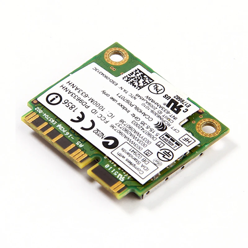 Двухдиапазонная 450 Мбит/с мини PCI e беспроводная Wi Fi карта 633ANHMW 6300AGN для Intel 6300