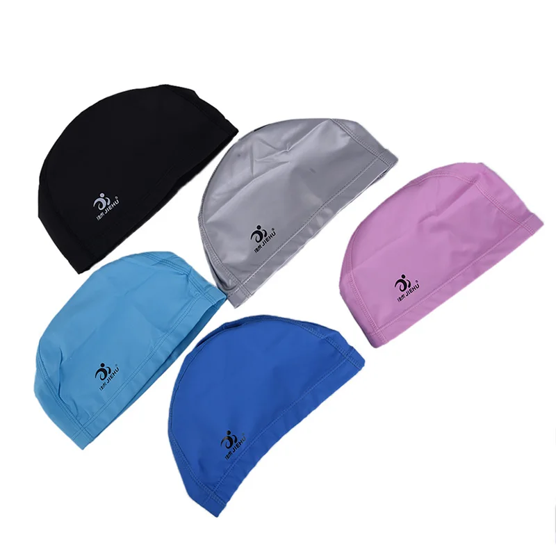 Шапка для плавания водонепроницаемая унисекс 5 цветов | Спорт и развлечения