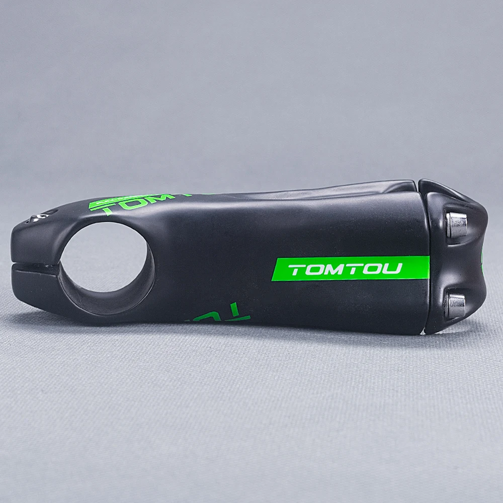 

TOMTOU Super Light Full UD Carbon Road Bicycle Handlebar Stem Perfect Set Cycling Road Bike Parts Matte Green - TC3T49