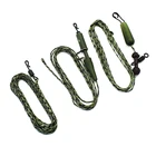 Плетеная леска для ловли карпа, 1 м, 45 фунтов, 2 шт.