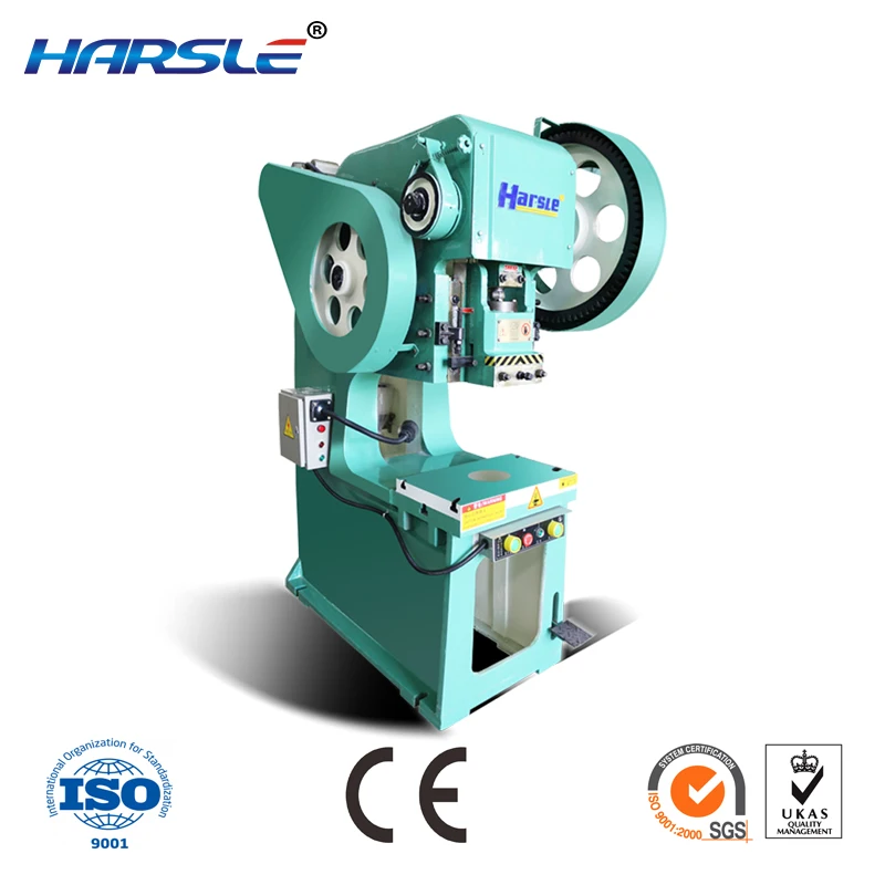 

HARSLE J21S 10T Deep-throat Power Press with Fixed Worktable with Simple Operation