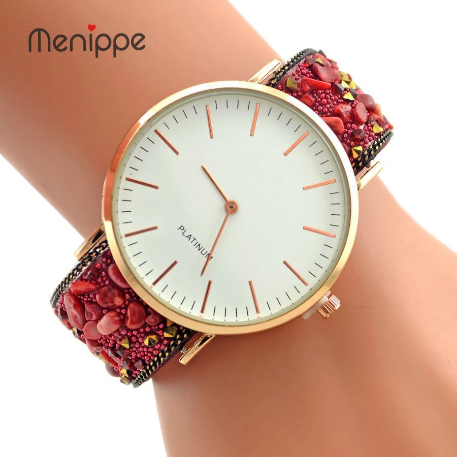 2020 женские часы Топ бренд Роскошные кварцевые камень очарование ремесло