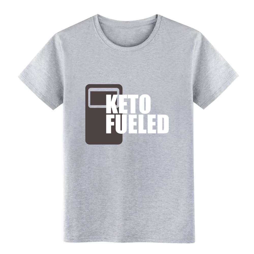 KETO Fueled футболка трикотажная S-xxxl тонкая графическая дышащая Весенняя рубашка Kawaii
