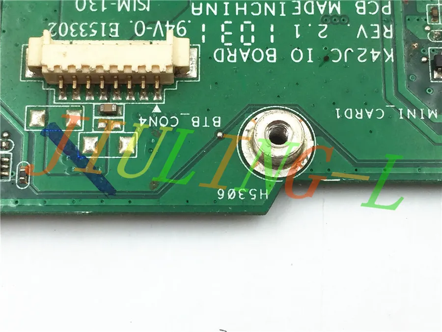 Плата JOUTNDLN для Asus K42JC REV 2 1 K42JA K42JP K42JV K42JZ плата ввода-вывода питания постоянного
