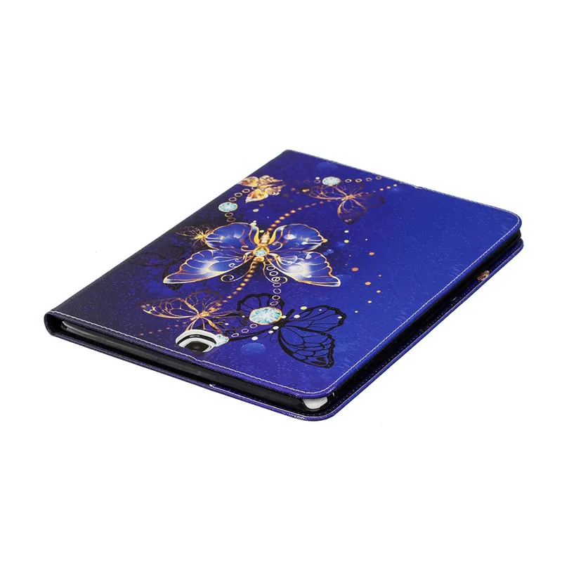 Принт чехол из искусственной кожи с защелкой для Samsung Galaxy Tab A 9,7 T550 T555 умный чехол Funda для Samsung Galaxy Tab A SM-T550 чехол Capa