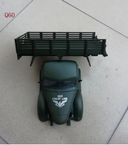 Q60 set JJRC Q60 Q61 Q62 Q63 Q64 RC военный грузовик 4WD 6WD RC автомобиль запчасти автомобиль сарай склад Автомобильная головка - Цвет: Q60 set