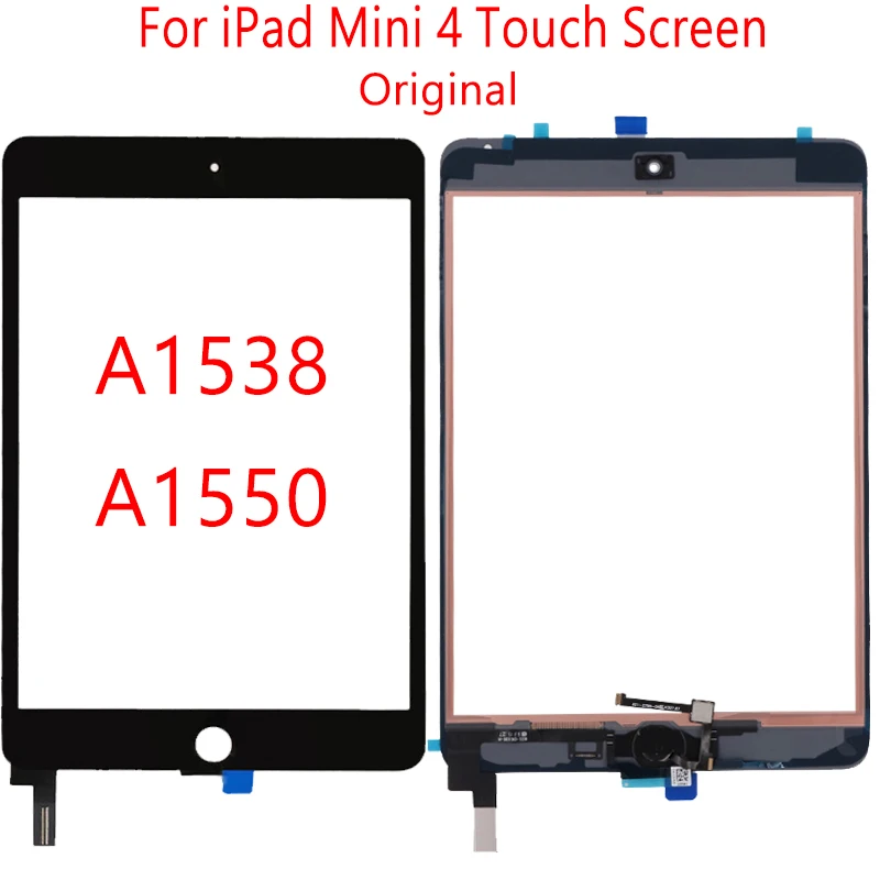 7 9 &quotоригинал для iPad mini 4 A1538 A1550 сенсорный Экран планшет Переднее стекло Панель в