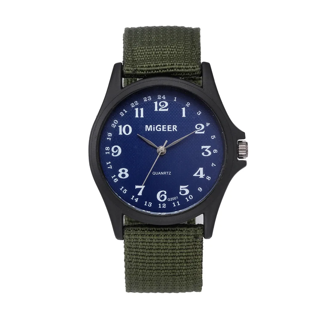 Мужские часы Топ бренд класса люкс 2019 классические мужские наручные нейлоновые с