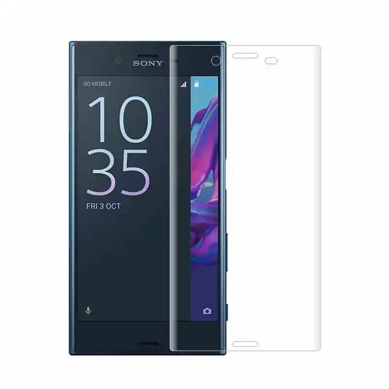 Для Sony Xperia XZ2 Compact XZ1 X 3D полное покрытие Закаленное стекло Защитная пленка для