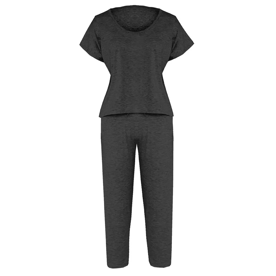 Костюм с широкими штанами спортивный костюм высокой талией Conjunto Deportivo Mujer