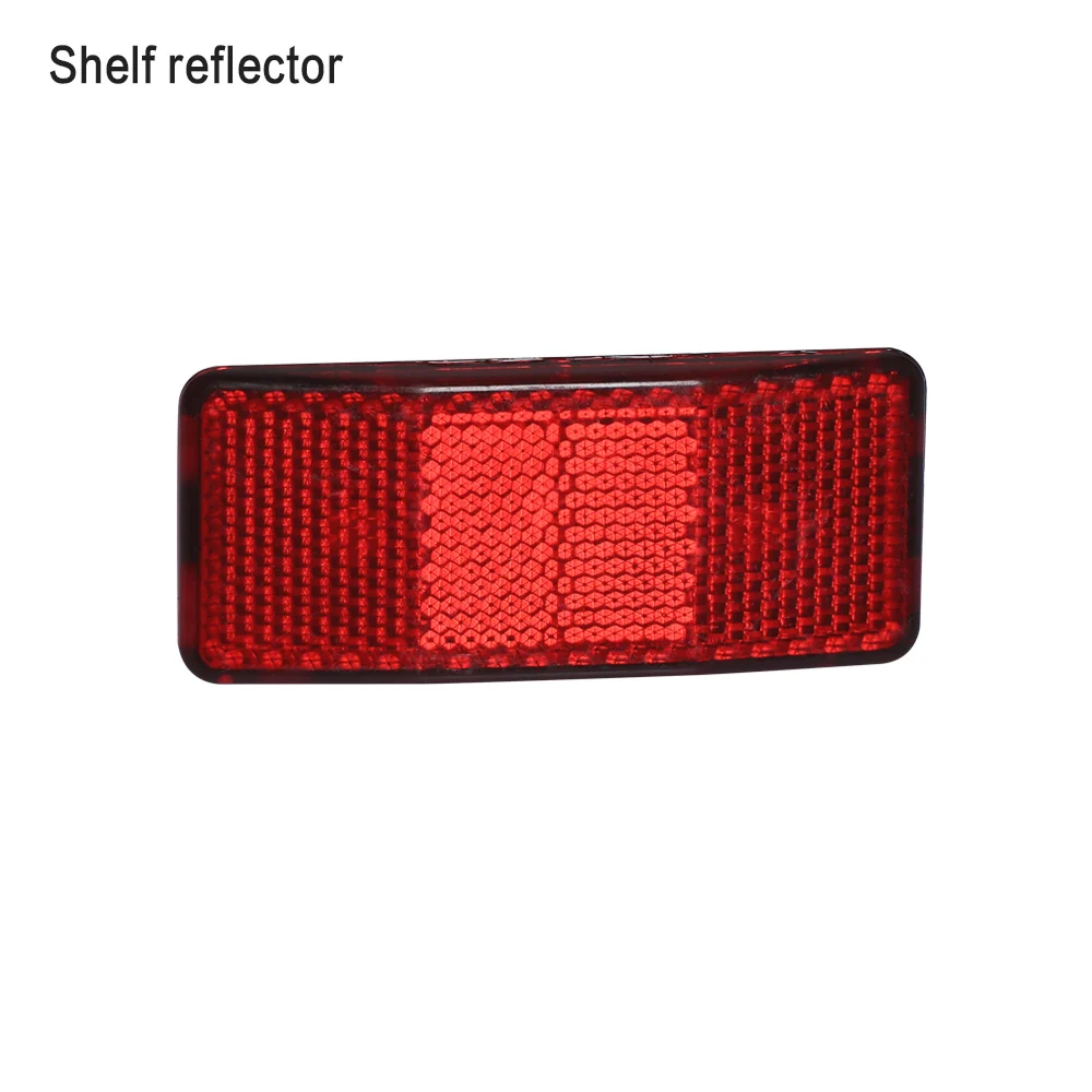 Shelf reflector 1 шт. руль велосипеда отражатель велосипед Светоотражающие передние задние стоп-сигналы Защитная линза отражатель для велосипедных колес Аксессуары для велосипеда - Цвет: Shelf reflector