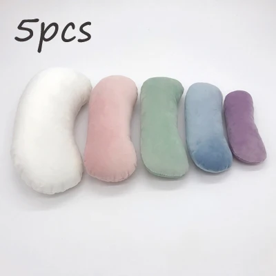 multi bone 5pcs Новорожденный голова позирует подушка в форме полумесяца фотосъемка позиционер подушка набор Bebe Poser - Цвет: multi bone 5pcs