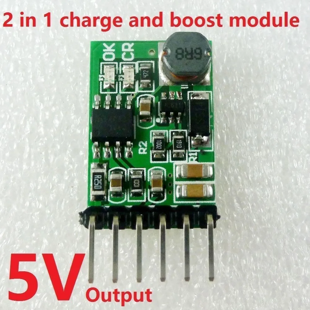 2в1 4 2 V зарядное устройство и 5V разрядная плата DC преобразователь постоянного