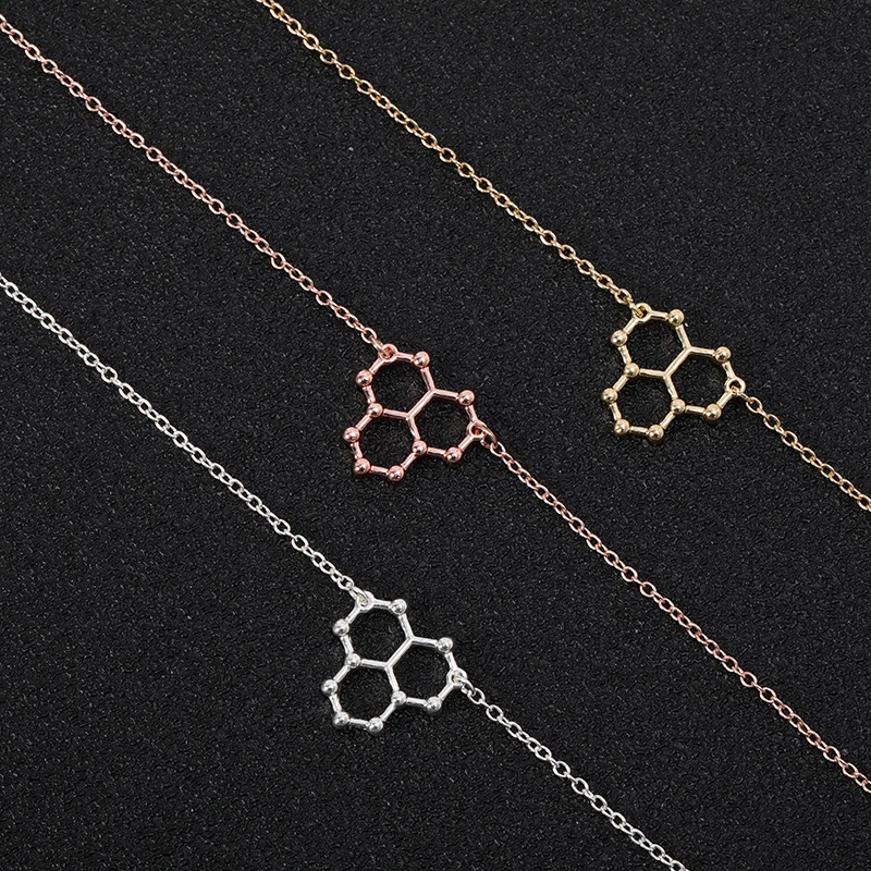 

Hollow Water H2O Structure Bracelet Science Chemistry Hormone Formula Phenalene Graphene Fullerene Soccerene Molecular Bracelets