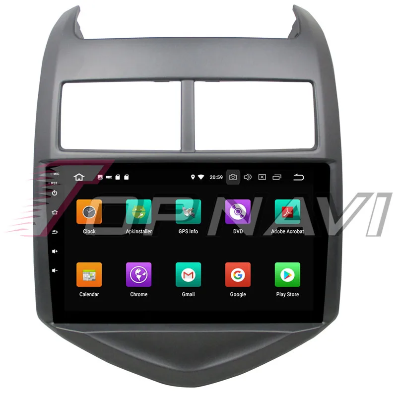 Автомагнитола Topnavi Android 8 0 для Chevrolet AVEO 2011 2012 2013 2014 2015 стерео GPS навигация 2 Din без